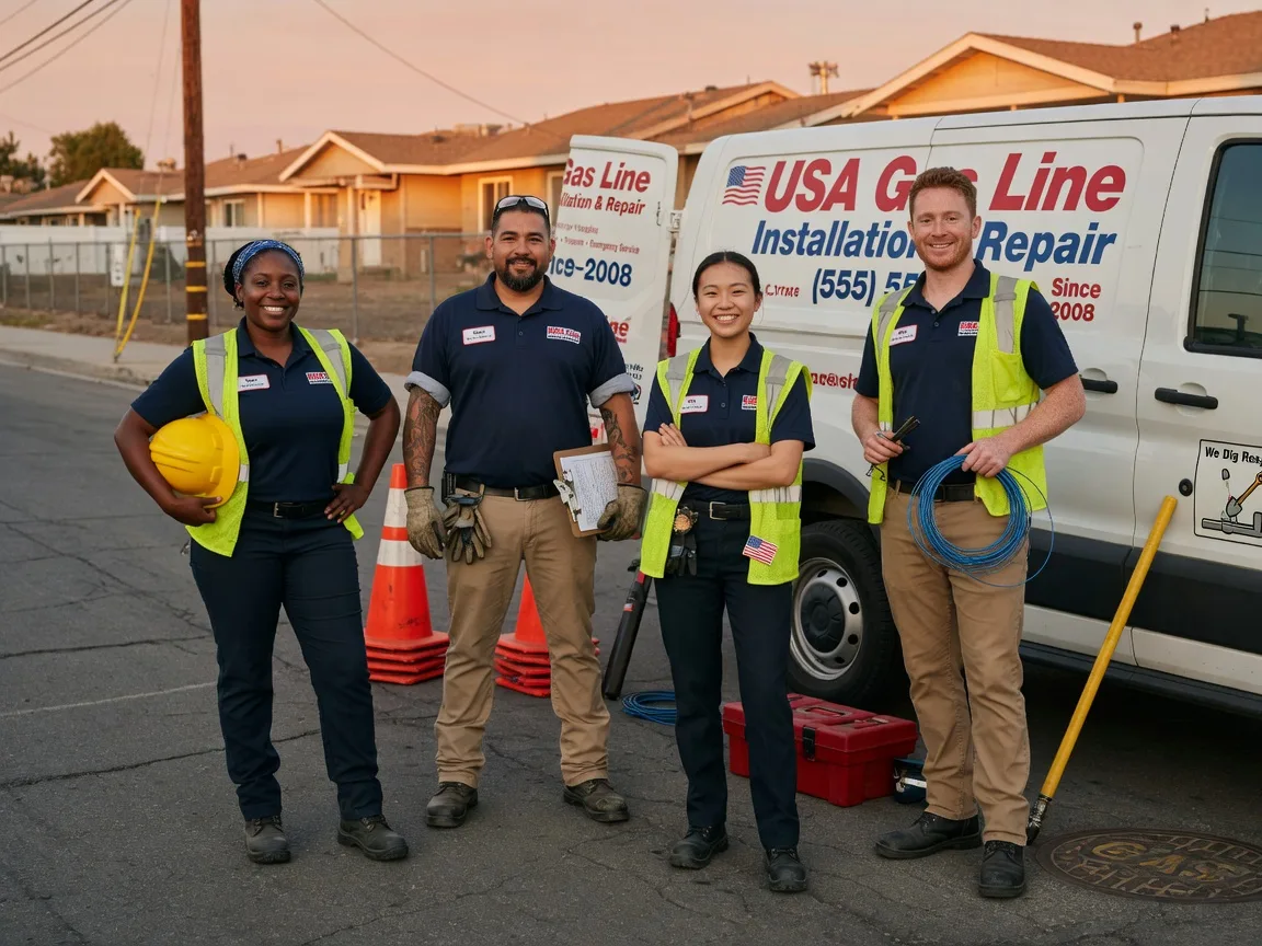 Gas Line Installation company in Powderville, MT